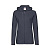 Толстовка без начеса "Ladies Lightweight Hooded Sweat", темно-синий, S, 80% х/б 20% полиэстер, 240 г