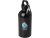 Одностенная бутылка для воды с карабином Oregon, изготовленная из нержавеющей стали, сертифицированной по стандарту RCS, объемом 400 мл - сплошной черный , размер 400 мл