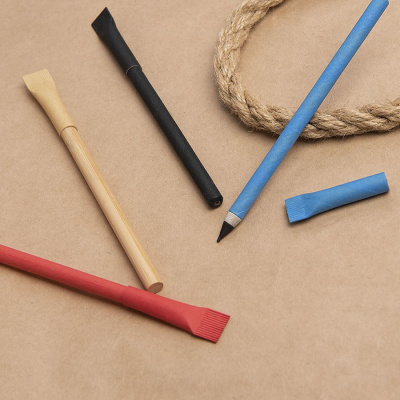 Карандаш вечный P20, зеленый, бумага